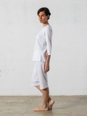 2-piece short pyjama, 3/4-sleeved T-shirt – Oncohelp