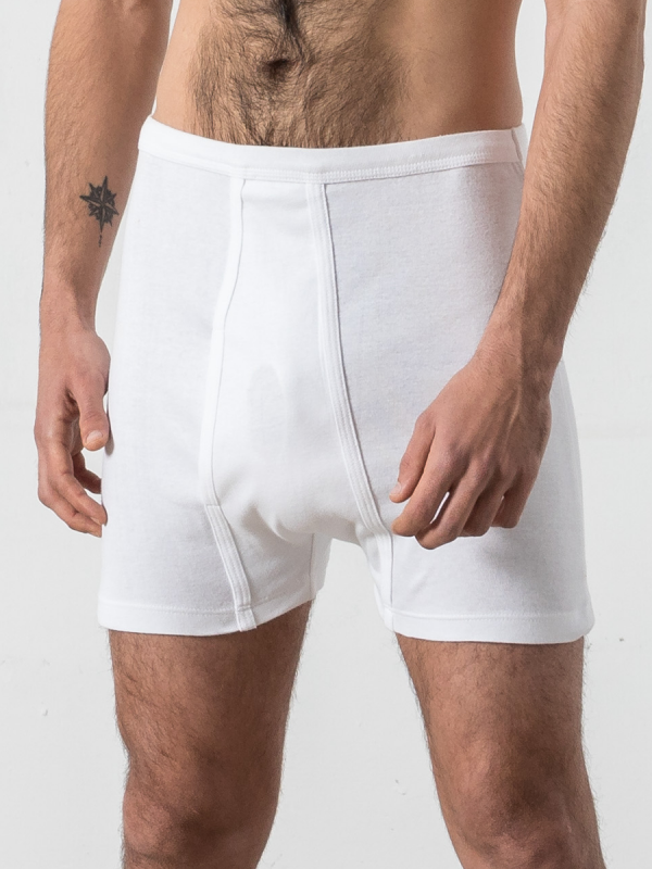 Classic white boxer-shorts - Oncohelp